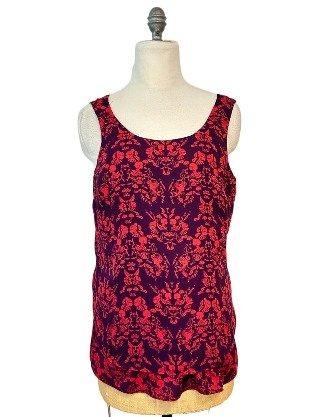 CAbi Cameo Layer Split Back Top, style #3258 Medium